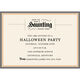 Bat Glittered Die-cut Invitations Image 2 of 2